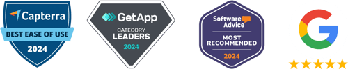 Capterra 2024 Badges