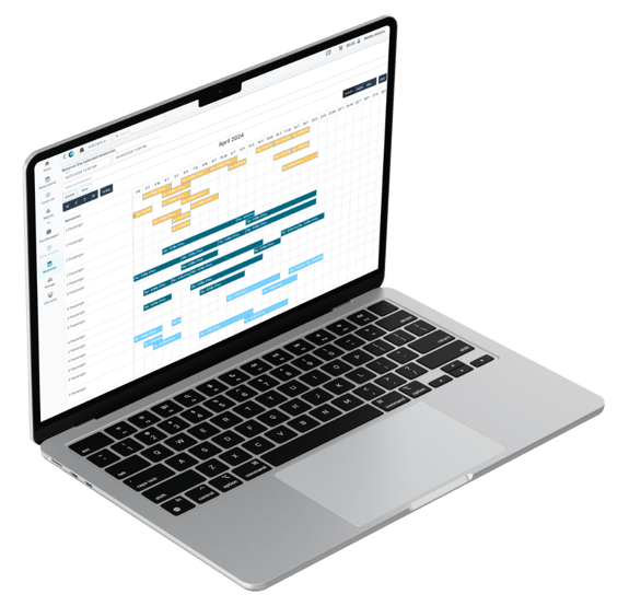 Resource Calendar Laptop